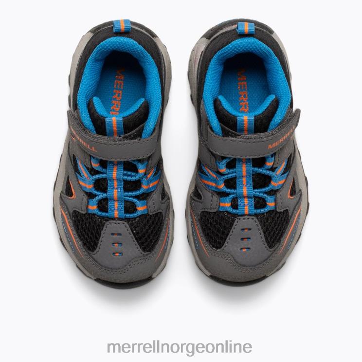Merrell barn 004LV1342 trail chaser jr. sko (ml262595) sko grå/svart