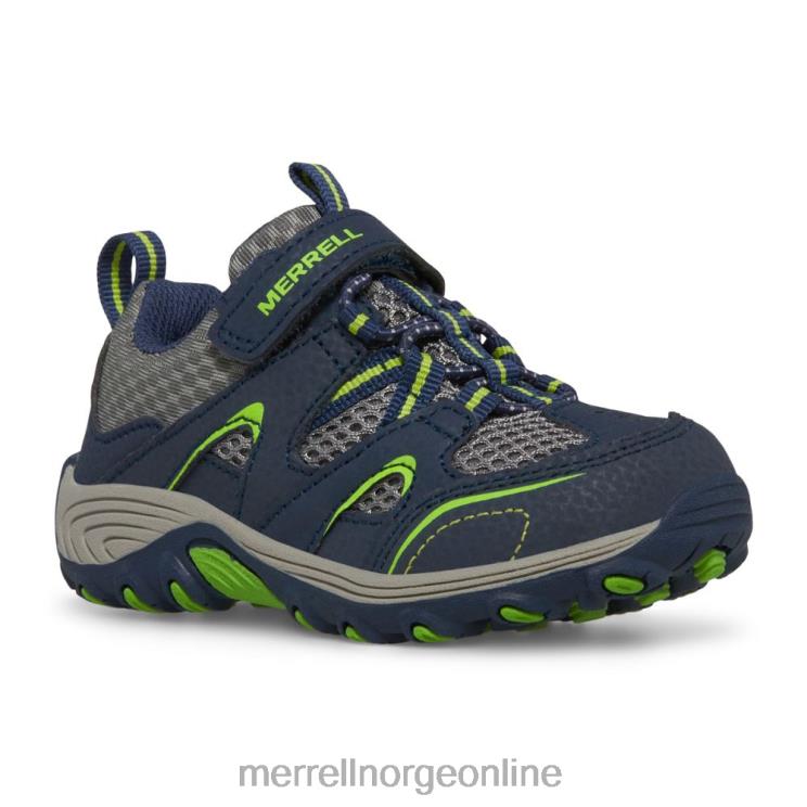 Merrell barn 004LV1344 trail chaser jr. sko (ml260888) sko marine/grønn