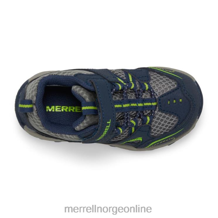 Merrell barn 004LV1344 trail chaser jr. sko (ml260888) sko marine/grønn