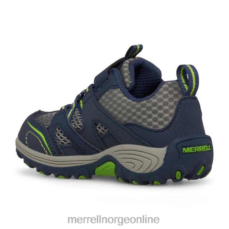 Merrell barn 004LV1344 trail chaser jr. sko (ml260888) sko marine/grønn
