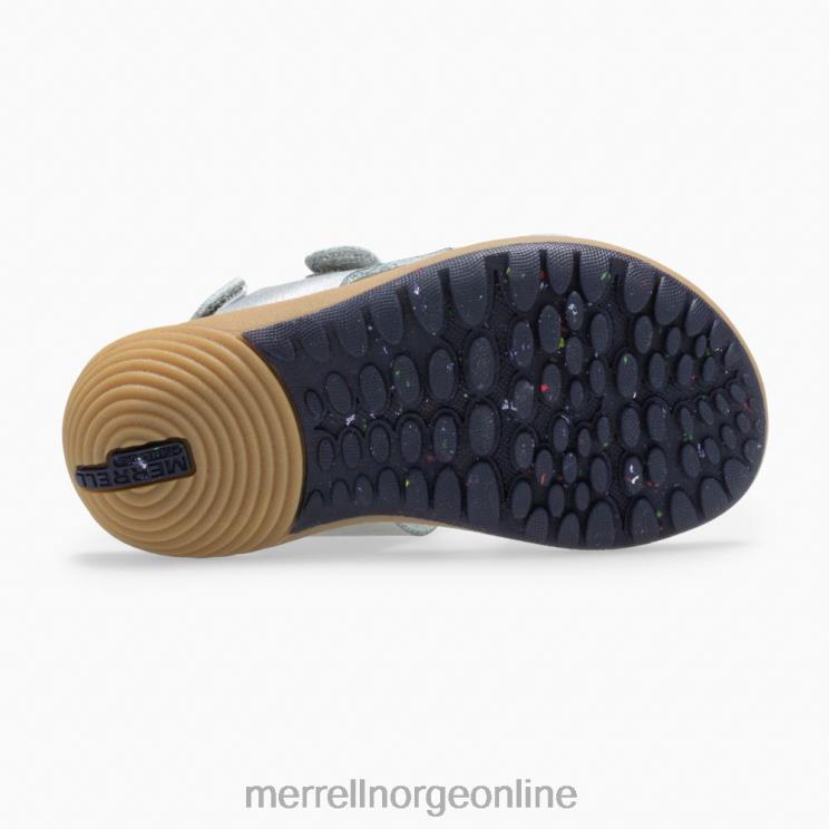 Merrell barn 004LV1402 sandal med bare trinn (ml161231) sko sølv