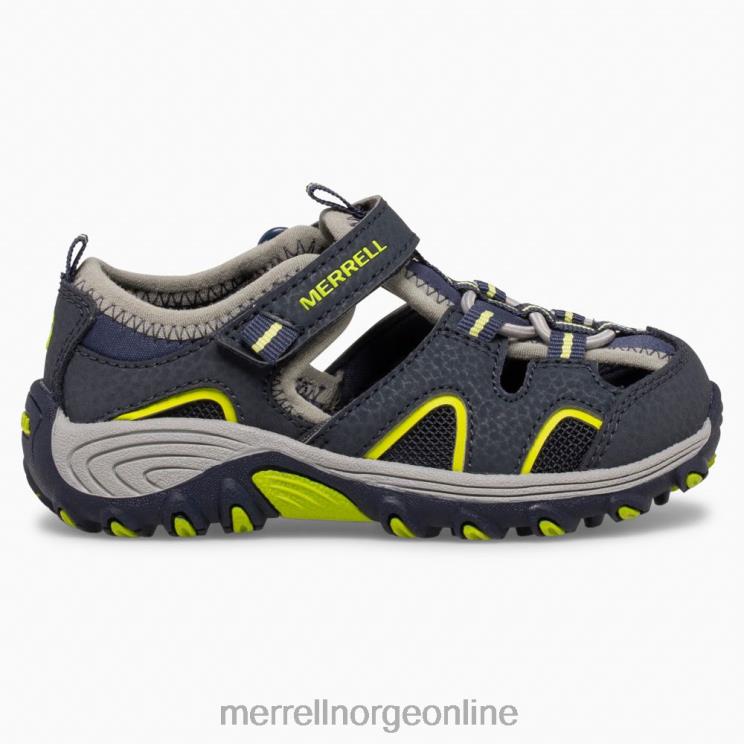 Merrell barn 004LV1406 hydro h2o hiker jr sandal (ml265932) sko marine/lime