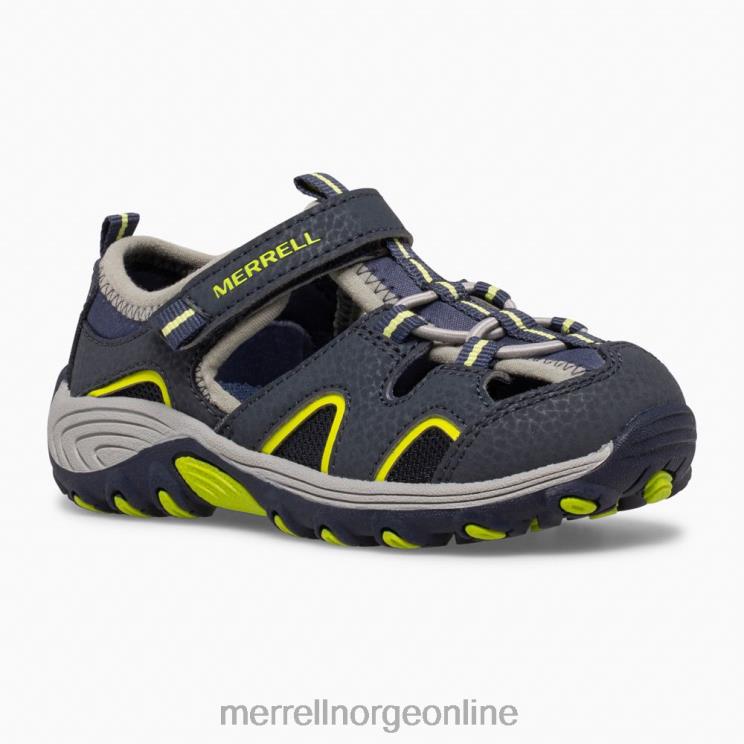 Merrell barn 004LV1406 hydro h2o hiker jr sandal (ml265932) sko marine/lime