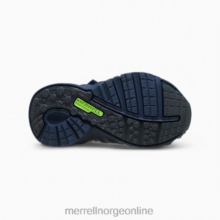 Merrell barn 004LV1407 hydro jr. sandal (mt53375) sko marine/grønn
