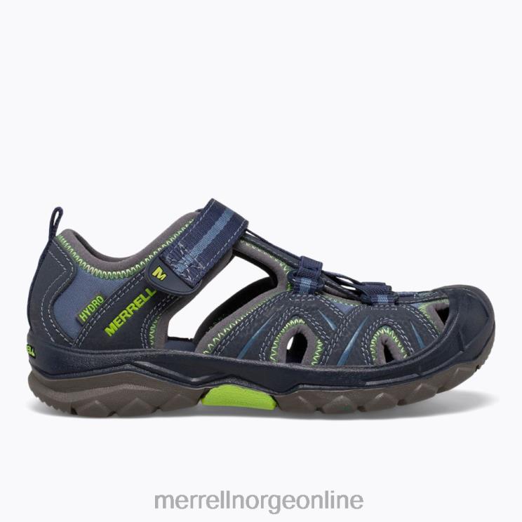 Merrell barn 004LV1408 hydro sandal (mc53375) sko marine/grønn