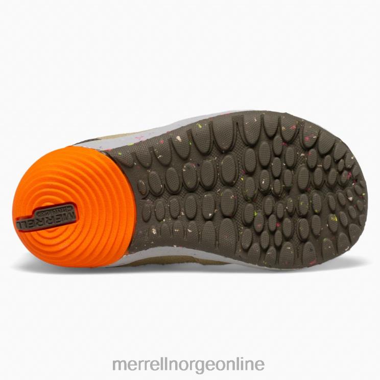 Merrell barn 004LV1457 bare steps ridge jr hiker (ml266269) sko oliven/marine/oransje