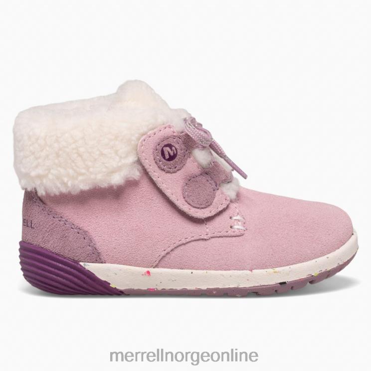 Merrell barn 004LV1467 bare steps kakao jr. oppstart (ml166246) sko støvete rosa