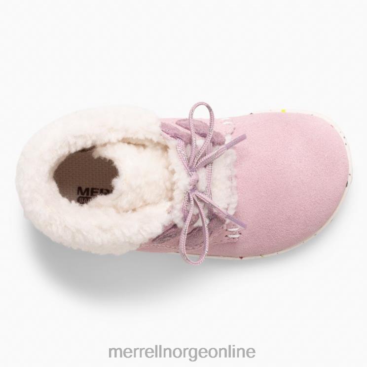 Merrell barn 004LV1467 bare steps kakao jr. oppstart (ml166246) sko støvete rosa