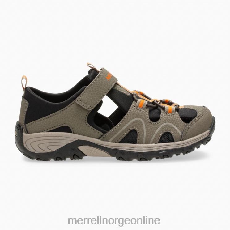 Merrell barn 004LV1486 hydro teton sandal (mk262021) sko våpenrøyk
