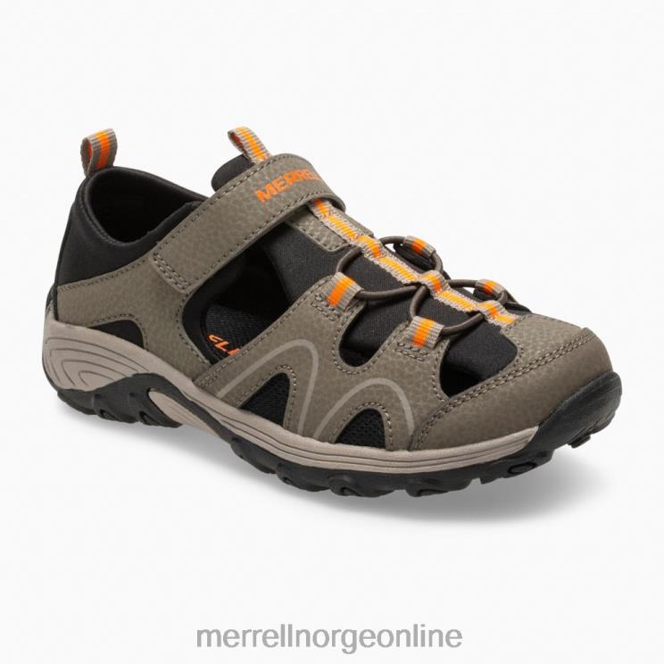 Merrell barn 004LV1486 hydro teton sandal (mk262021) sko våpenrøyk