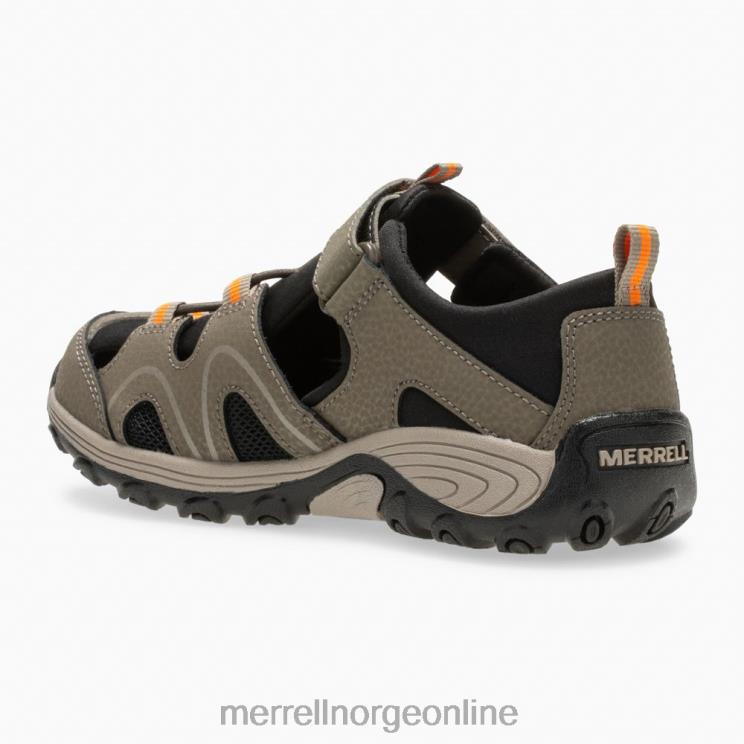 Merrell barn 004LV1486 hydro teton sandal (mk262021) sko våpenrøyk