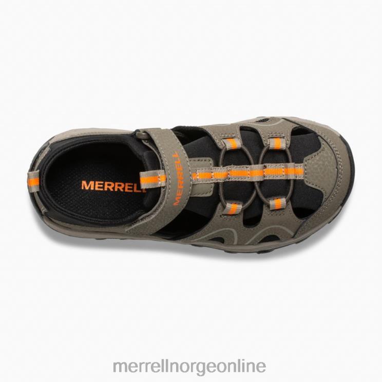 Merrell barn 004LV1486 hydro teton sandal (mk262021) sko våpenrøyk