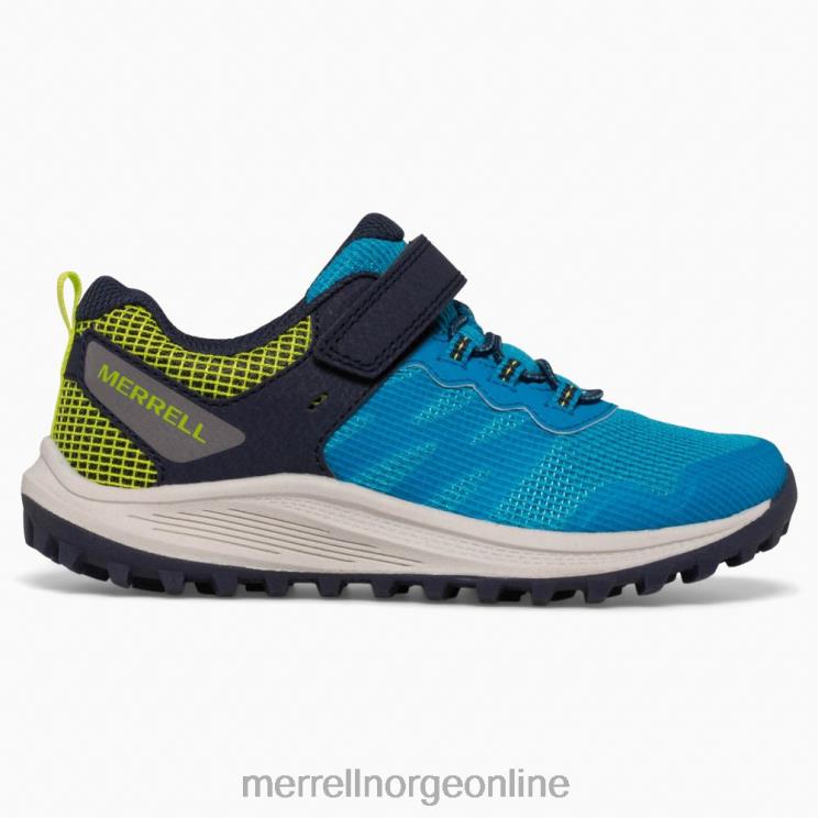 Merrell barn 004LV1357 nova 3 joggesko (mk266784) sko blå