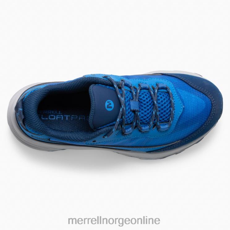 Merrell barn 004LV1374 moab hastighet lav vanntett (mk265940) sko blå