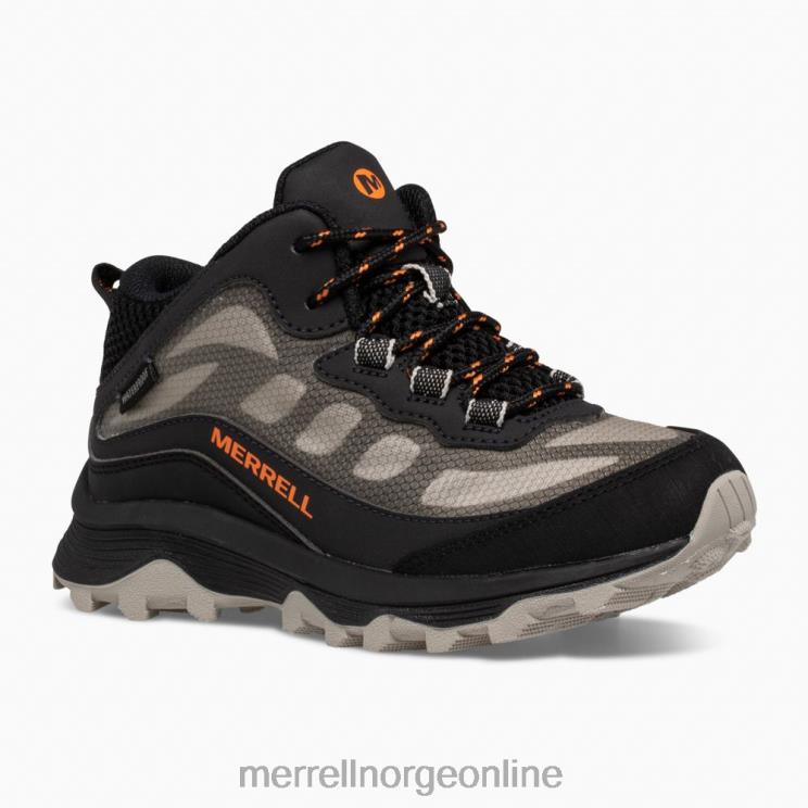 Merrell barn 004LV1378 moab speed mid vanntett (mk265424) sko svart