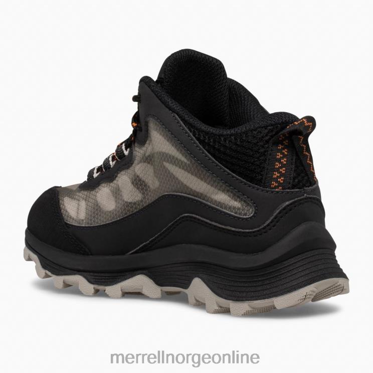 Merrell barn 004LV1378 moab speed mid vanntett (mk265424) sko svart
