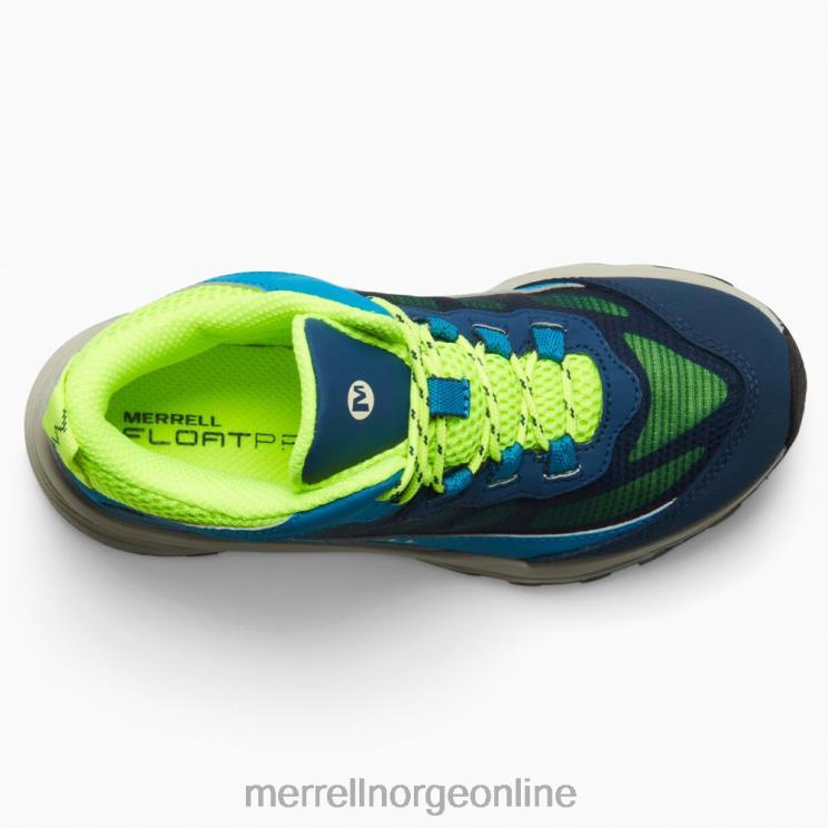 Merrell barn 004LV1380 moab speed mid vanntett (mk266776) sko marine/hei nemlig