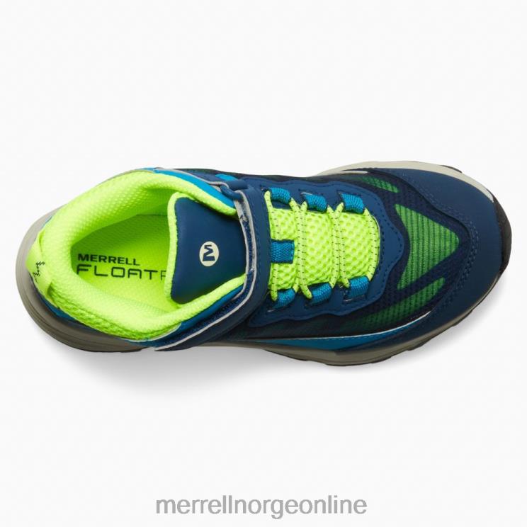 Merrell barn 004LV1384 moab speed mid a/c vanntett (mk267121) sko marine/hei nemlig