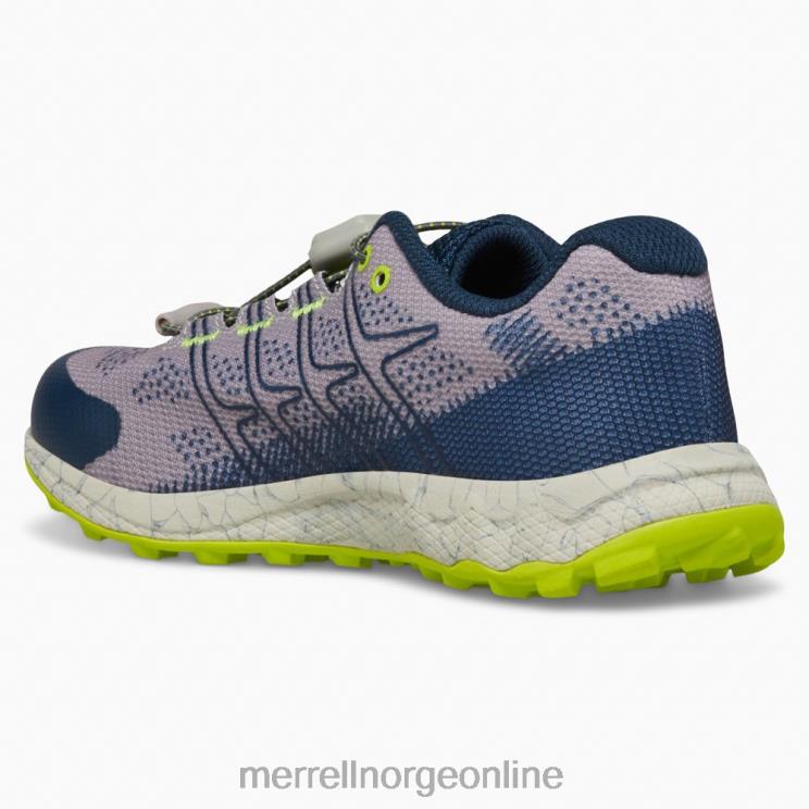 Merrell barn 004LV1388 moab flight low a/c (mk266772) sko grå/marine/sitron