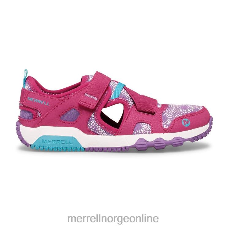 Merrell barn 004LV1504 hydro free roam chroma monarch sandal (mk165857k) sko fuchsia