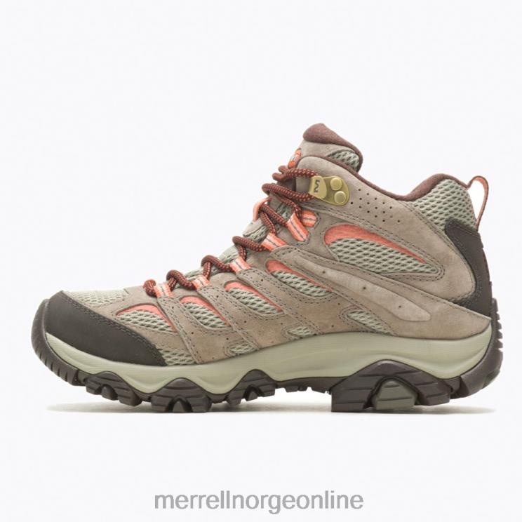 Merrell kvinner 004LV1032 moab 3 mid vanntett (j035848) sko strikk ledning