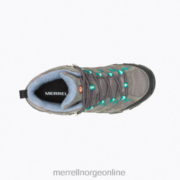 Merrell kvinner 004LV1035 moab 3 mid vanntett (j035850) sko granitt/marin
