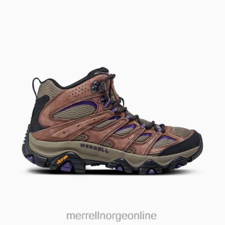 Merrell kvinner 004LV1036 moab 3 mid (j035870) sko bracken/lilla