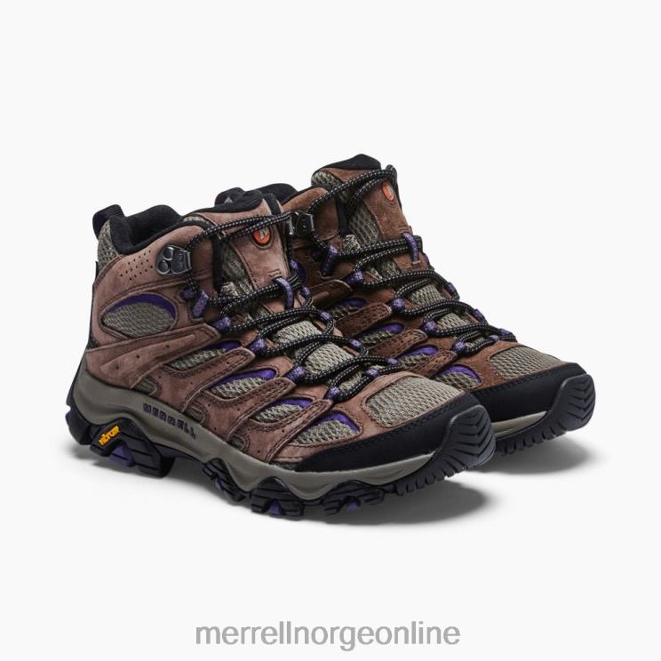 Merrell kvinner 004LV1036 moab 3 mid (j035870) sko bracken/lilla