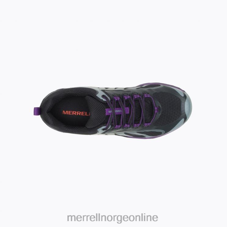 Merrell kvinner 004LV1069 sirene kant 3 bred bredde (j034438w) sko svart/acai