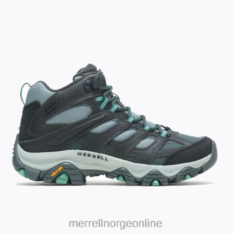 Merrell kvinner 004LV1147 moab 3 thermo mid vanntett bred bredde (j036650w) sko rock/jade