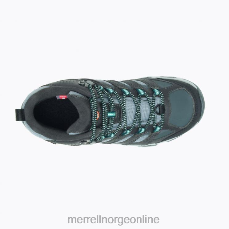 Merrell kvinner 004LV1147 moab 3 thermo mid vanntett bred bredde (j036650w) sko rock/jade