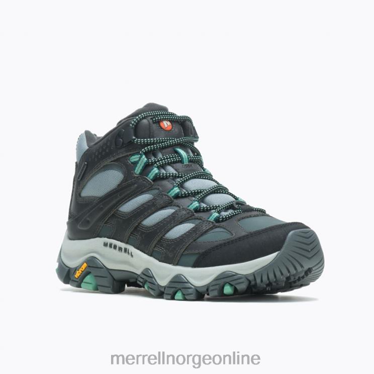 Merrell kvinner 004LV1147 moab 3 thermo mid vanntett bred bredde (j036650w) sko rock/jade