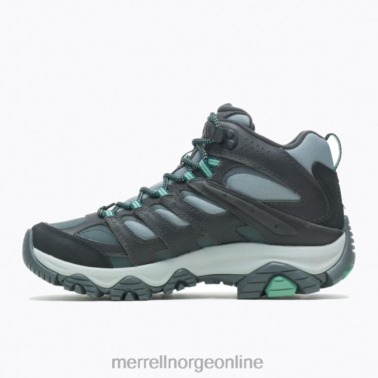Merrell kvinner 004LV1147 moab 3 thermo mid vanntett bred bredde (j036650w) sko rock/jade