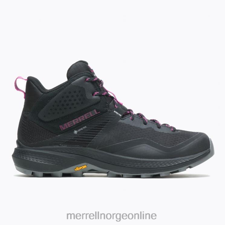 Merrell kvinner 004LV1165 mqm 3 mid gore-tex (j135520) sko svart/fuchsia
