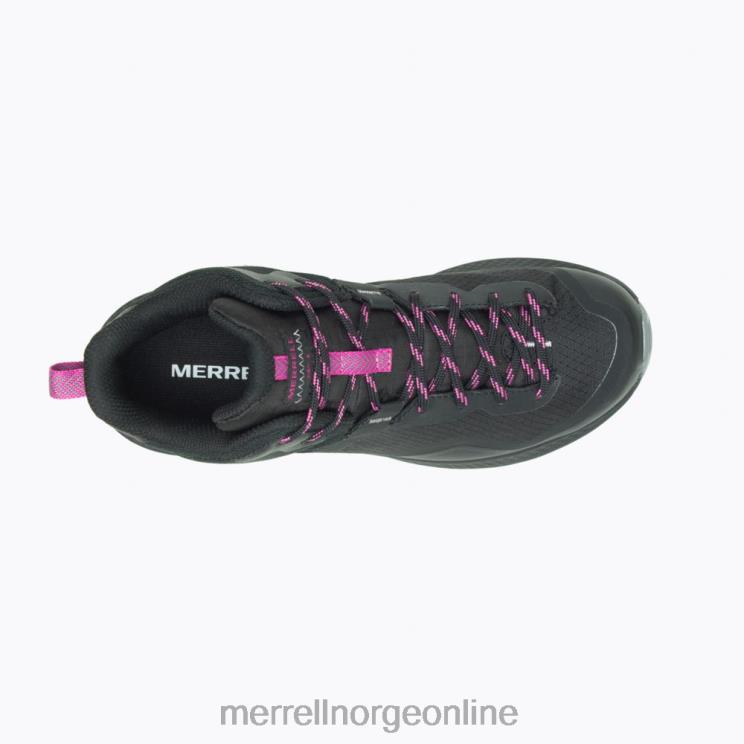 Merrell kvinner 004LV1165 mqm 3 mid gore-tex (j135520) sko svart/fuchsia