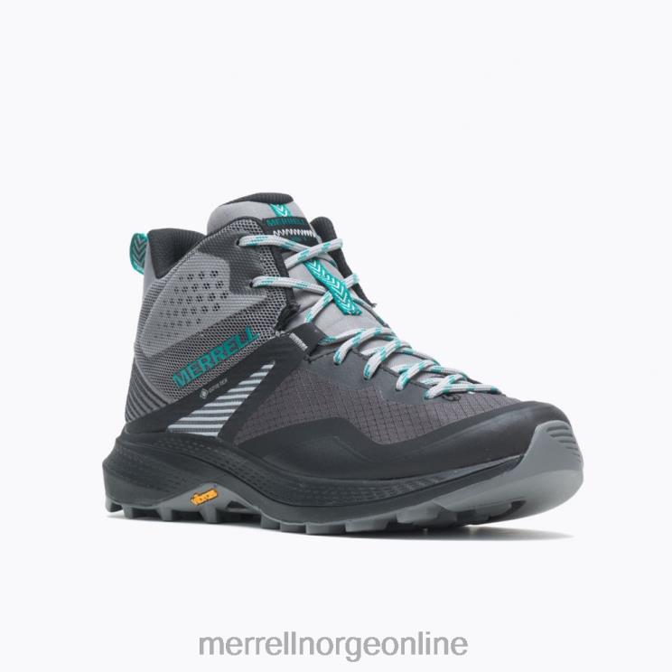 Merrell kvinner 004LV1166 mqm 3 mid gore-tex (j135522) sko kull/blågrønt