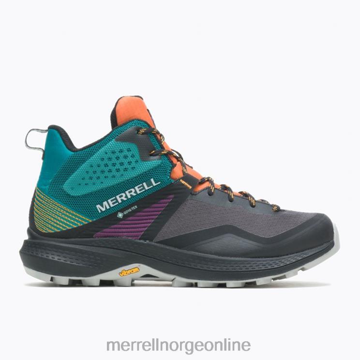 Merrell kvinner 004LV1167 mqm 3 mid gore-tex (j135528) sko mandarin/blågrønn