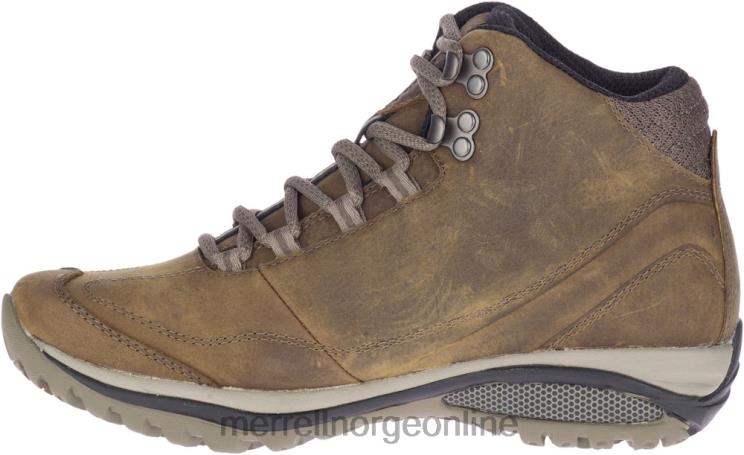Merrell kvinner 004LV1316 sirene traveller 3 mid vanntett bred bredde (j035344w) sko brindle/stein