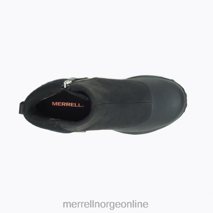 Merrell kvinner 004LV1328 thermo kiruna mid zip vanntett (j035090) sko svart/kanal