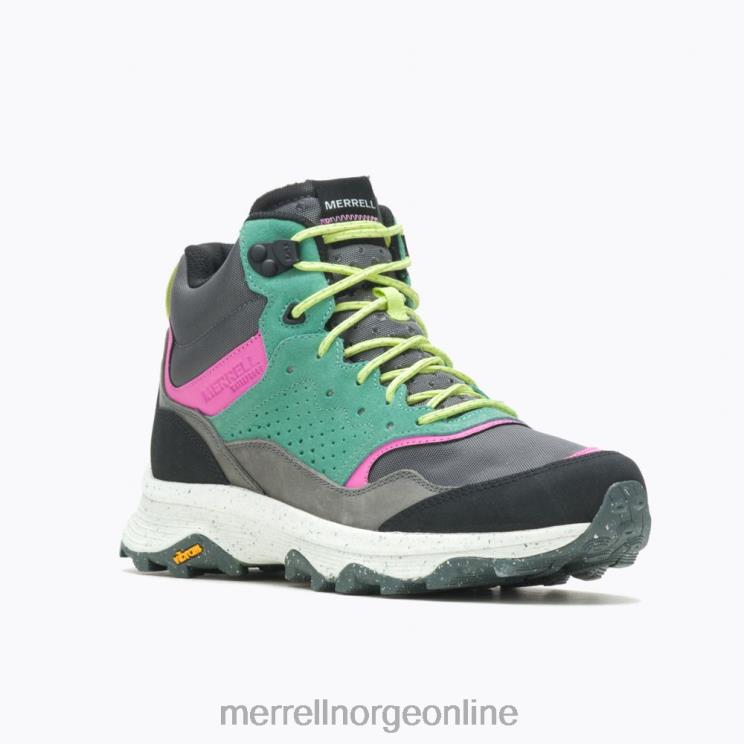 Merrell kvinner 004LV827 speed solo mid vanntett (j500322) sko rock multi