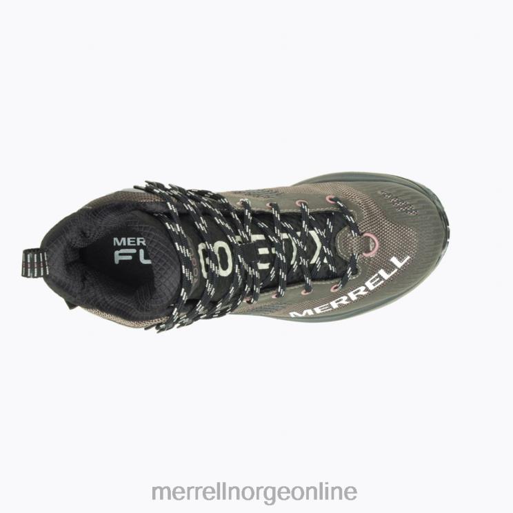 Merrell kvinner 004LV833 rogue hiker mid gore-tex (j037344) sko brindle