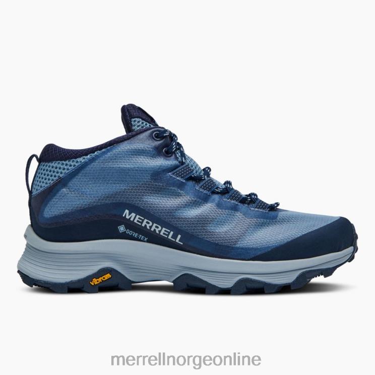 Merrell kvinner 004LV879 moab speed mid gore-tex (j135418) sko marinen