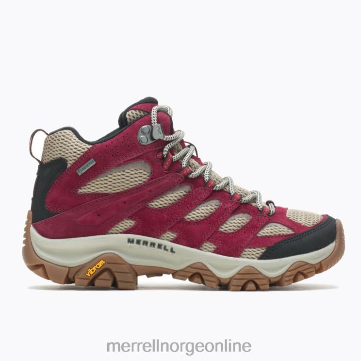 Merrell kvinner 004LV897 moab 3 mid gore-tex (j036866) sko cabernet