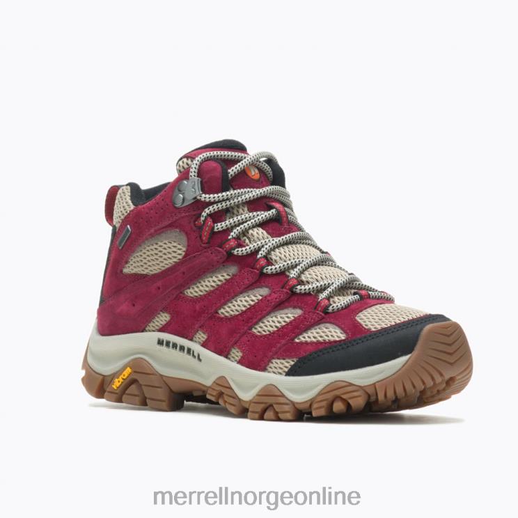 Merrell kvinner 004LV897 moab 3 mid gore-tex (j036866) sko cabernet