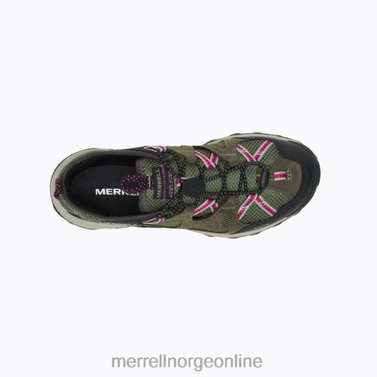 Merrell kvinner 004LV979 speed strike lærsil (j135168) sko lav