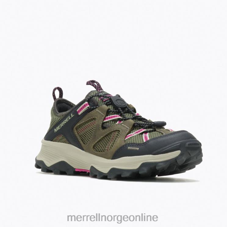 Merrell kvinner 004LV979 speed strike lærsil (j135168) sko lav