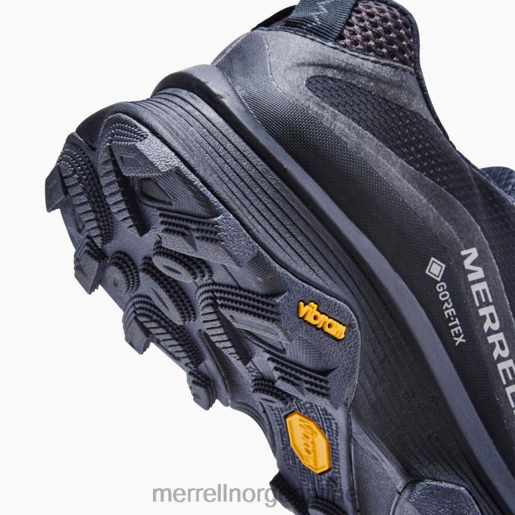 Merrell kvinner 004LV983 moab speed gore-tex (j067162) sko svart/asfalt