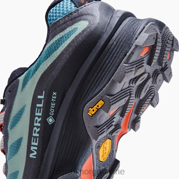 Merrell kvinner 004LV989 moab speed gore-tex (j067008) sko mineral