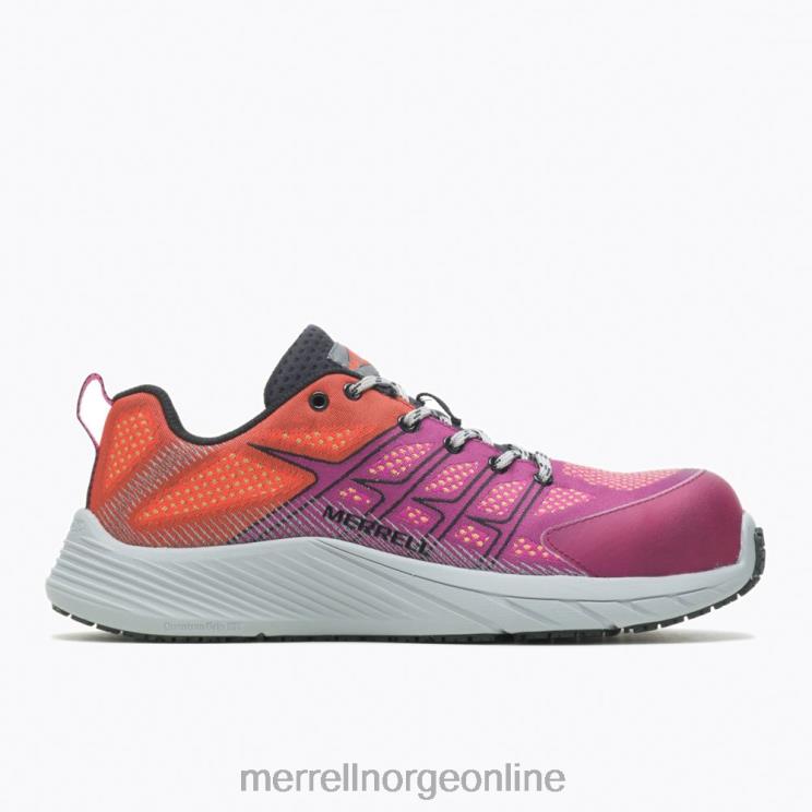 Merrell kvinner 004LV1238 moab flight karbonfiber (j005236) sko fuchsia