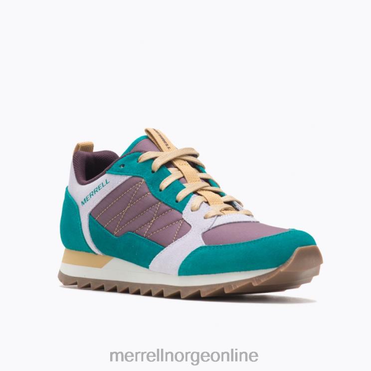 Merrell kvinner 004LV850 alpin joggesko (j004150) sko burgunder/blågrønt